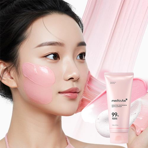Limpiador en crema con niacinamida rosa PDRN 120 g
