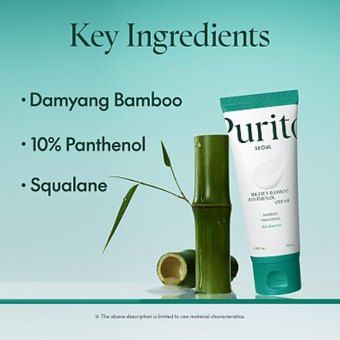 Crema de pantenol Mighty Bamboo 100 ml