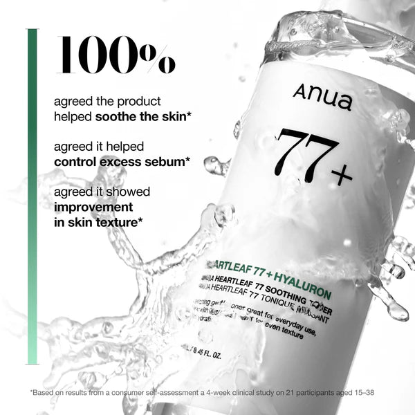 Heartleaf 77% Soothing Toner 250ml